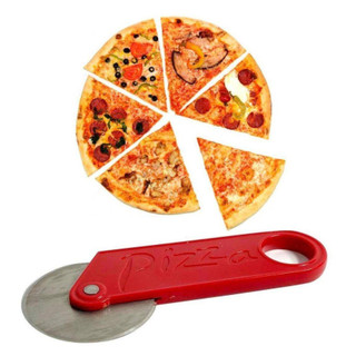 Cortador de Pizza Inox 15cm Carretilha Para Massa Resistente