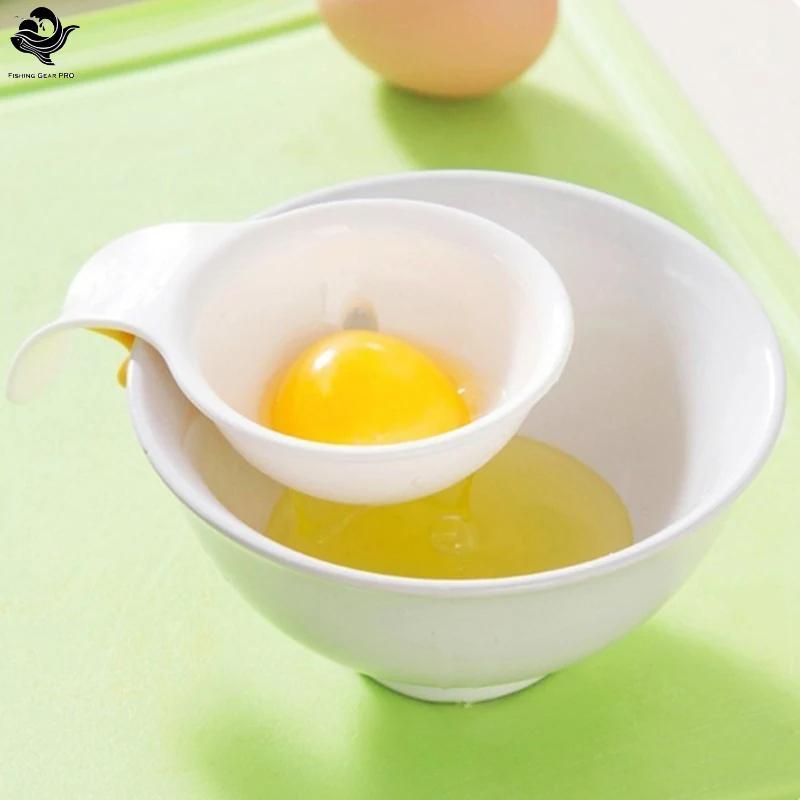 PFG Separador De Clara De Ovo De Plástico De Qualidade Alimentar Doméstico Com Borda De Tigela Clipe De Silicone Líquido