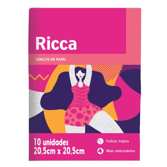 Lenço de Papel - Ricca