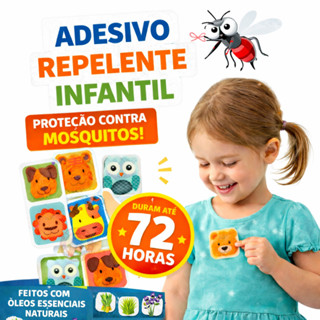 Adesivos Repelentes De Insetos Dos Pces , Remendos Não Tóxicos Do Mosquito Com Desenhos Bonitos Animados , Essencial em Oferta na Shopee