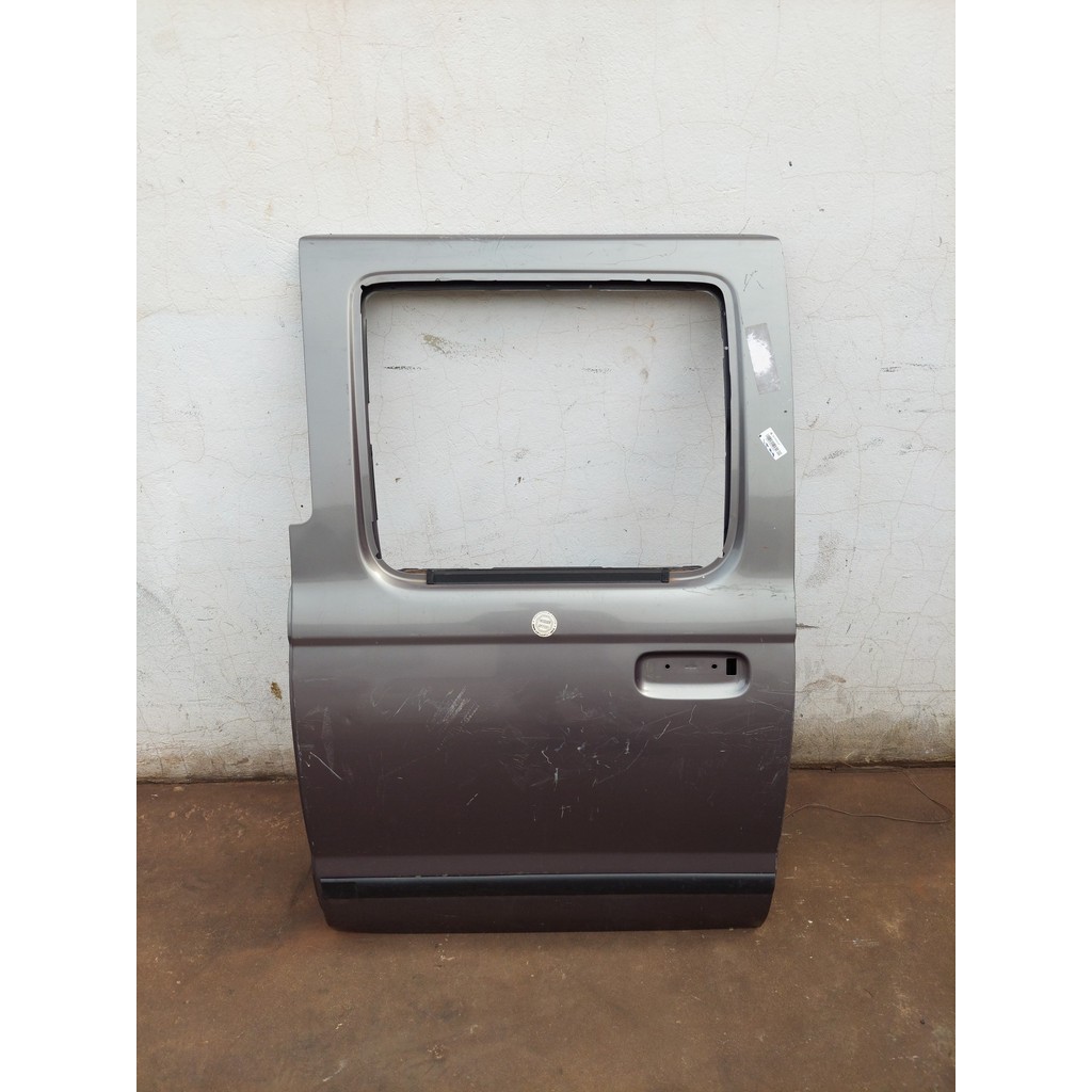 Porta Traseira Esquerda Nissan Frontier 2010 Traseira Esquerda Cinza-escuro