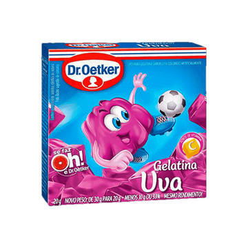 Dr.Oetker Gelatina de uva 20g