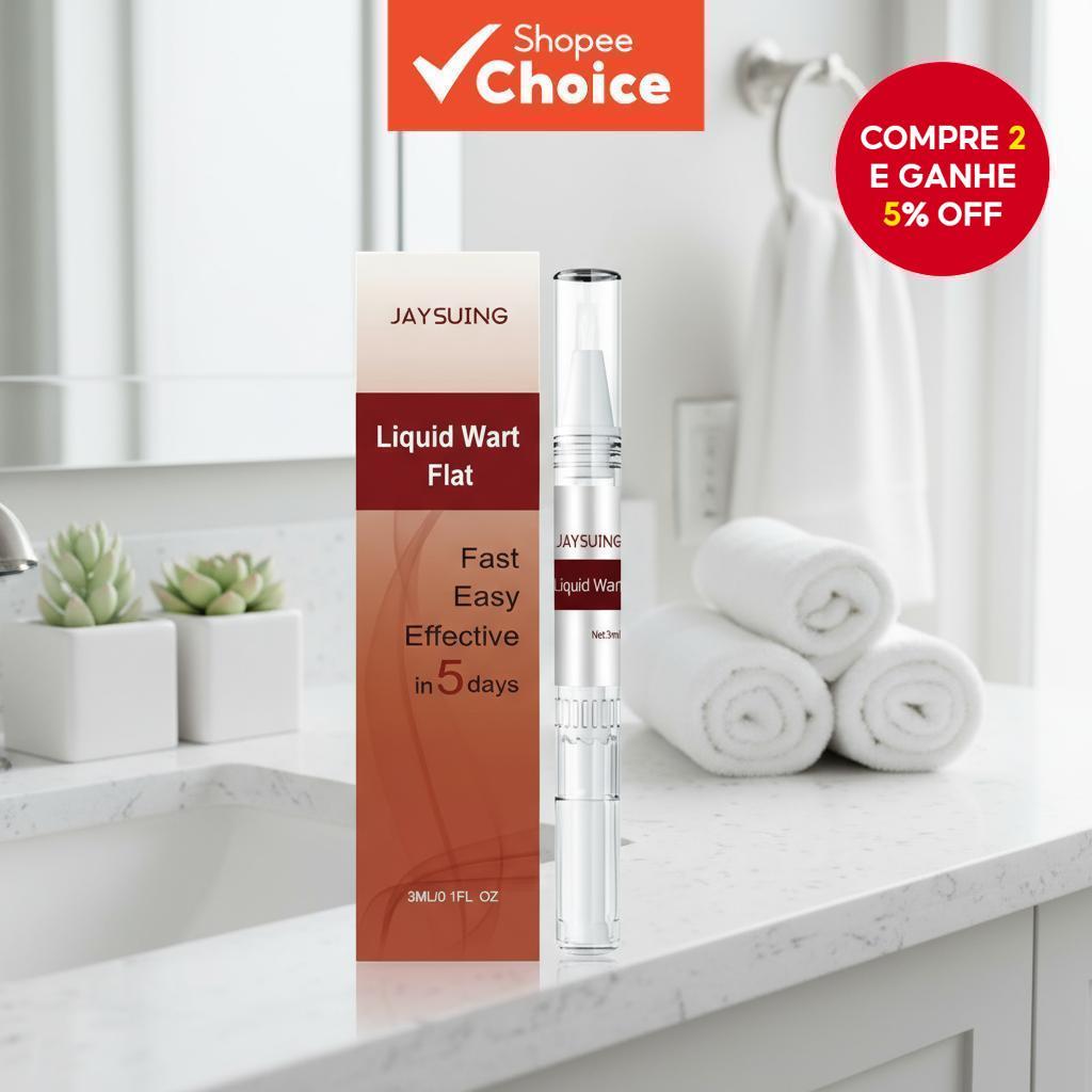  Pomada Caneta para Verrugas Ke Warts, Removedor de Mole Preto, Reparação da Pele, Clareamento, Cuidado Hidratante, 3ml