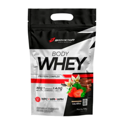 Body Whey Protein 900g - Body Action - Blend de Whey Protein Isolado, Hidrolisado e Concentrado