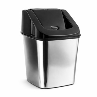 Kit 2 Lixeira de Pia 3,6L com Tampa Basculante Kit 2 Unidades para Cozinha Bancada Lavabo em Oferta na Shopee