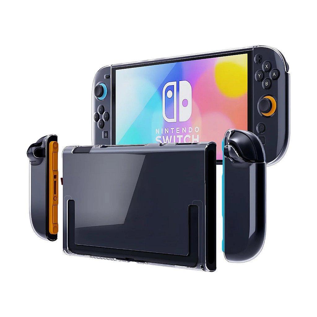 Kit Capa case capinha Crystal Slim para Nintendo Switch 2 + Película Hydrogel Fosca - Gshield em Oferta na Shopee