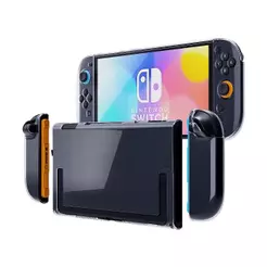 Kit Capa case capinha Crystal Slim para Nintendo Switch 2 + Película Hydrogel Fosca - Gshield