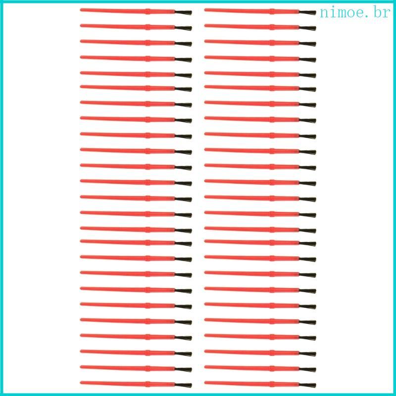 Nim 50 Unidades Pincel Pequeno Para Arte Infantil Óleo Aquarela