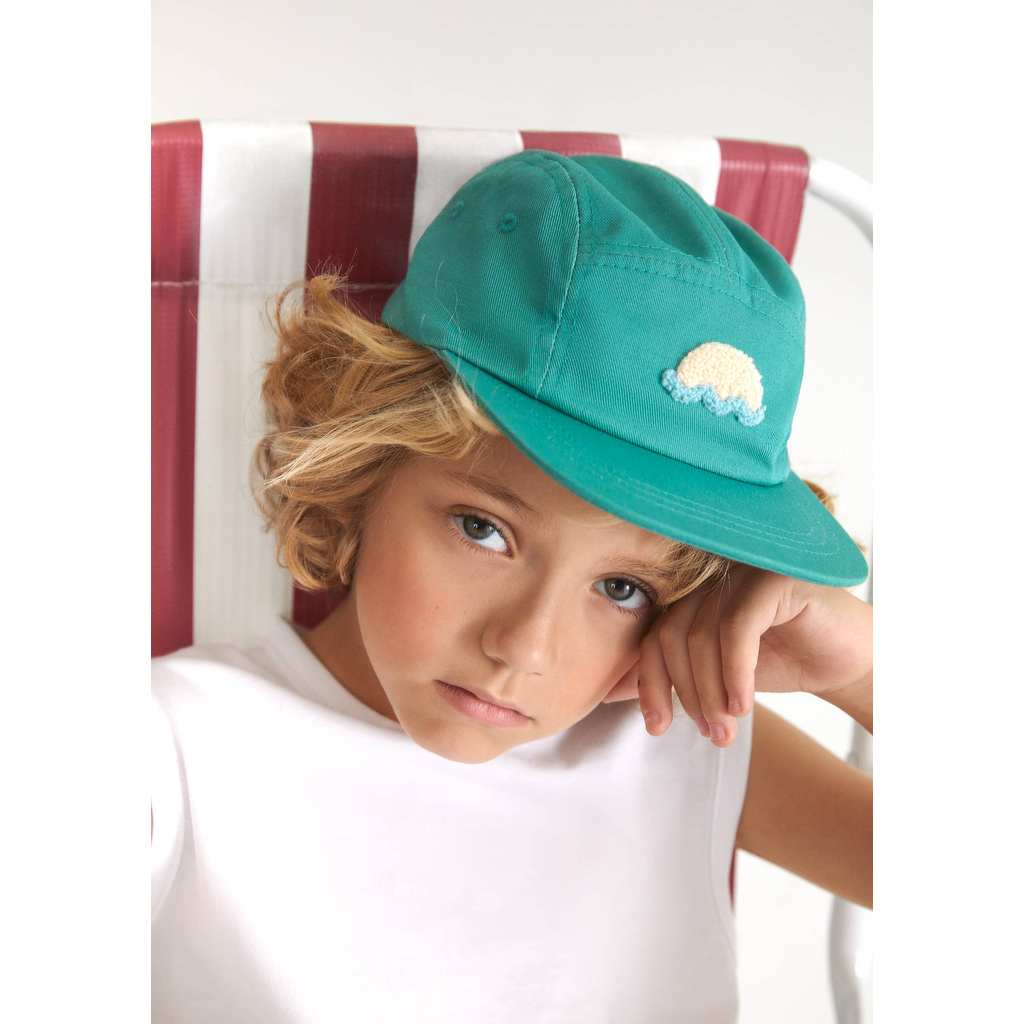 Boné Infantil Unissex Aba Reta Bordado em Oferta na Shopee