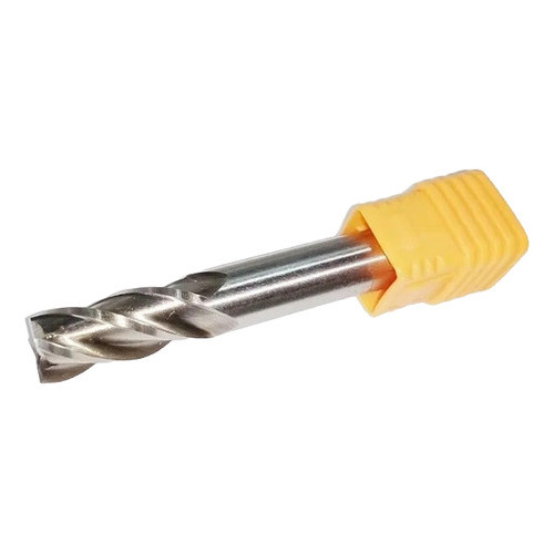 Fresa Topo Reto 4 Cortes Aço Rápido Hss 10 X 72 Mm Cnc Torno