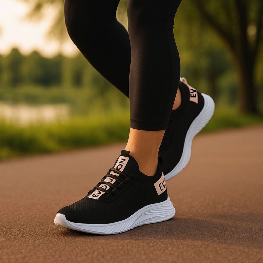 Tênis Feminino para Treino e Dia a Dia Leve Respirável Solado Emborrachado Confortável