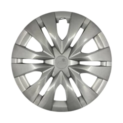 01 Calota Carlota Roda Aro 15 Toyota Yaris Prata 2019 2020 2021 2022 2023 Encaixe
