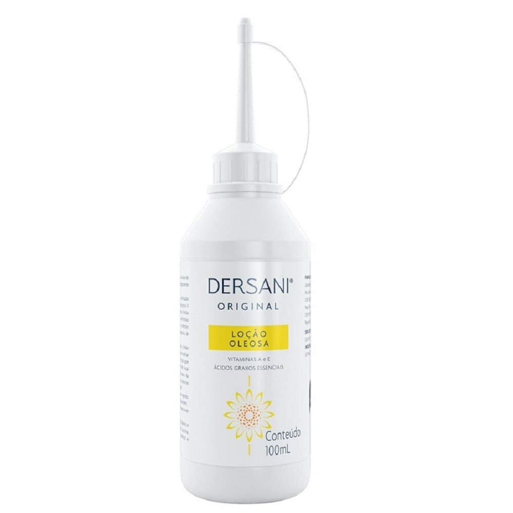 Loção Oleosa Dersani Cicatrizante e Bactericida 100ml em Oferta na Shopee