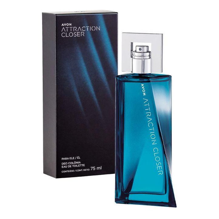 Colônia Attraction Closer Avon - Comprar com Melhor Preço em Perfumes e Fragrâncias