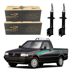 Par Amortecedor Dianteiro Fiorino 1.5 8v 1995 A 2004