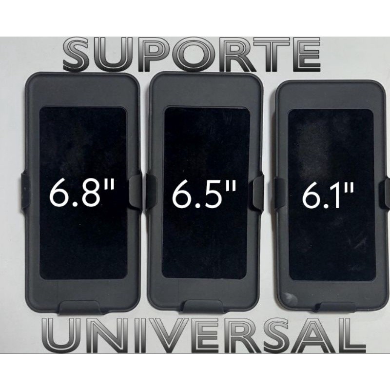Suporte UNIVERSAL 6.1" / 6.5" / 6.8" Suporte universal de cintura para Celular