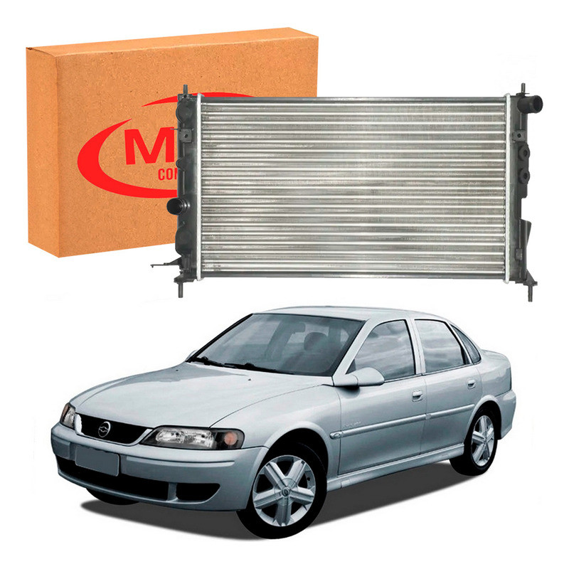 Radiador Agua Chevrolet Vectra 2.2 8v Com Ar 2000 A 2002