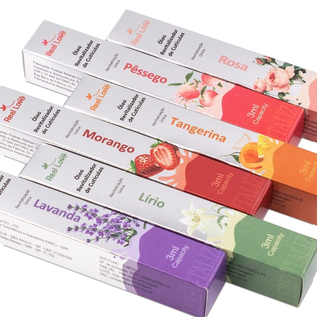 Óleo Revitalizador de Cutículas - Real Love em Oferta na Shopee