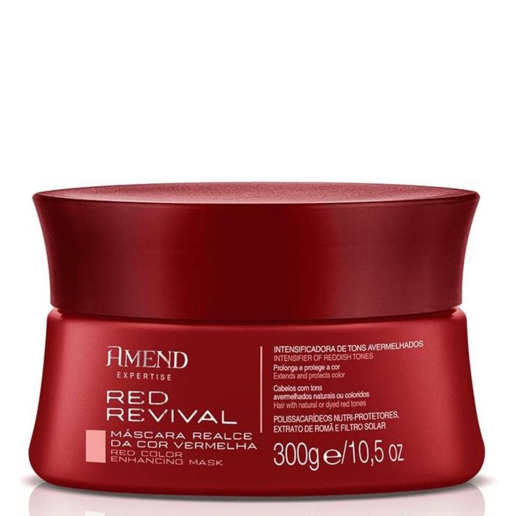 Máscara Matizadora Amend Realce da Cor Red Revival 300g
