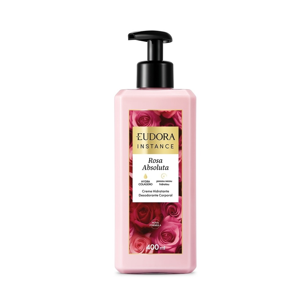 Eudora Instance Rosa Absoluta Creme Desodorante Corporal 400ml