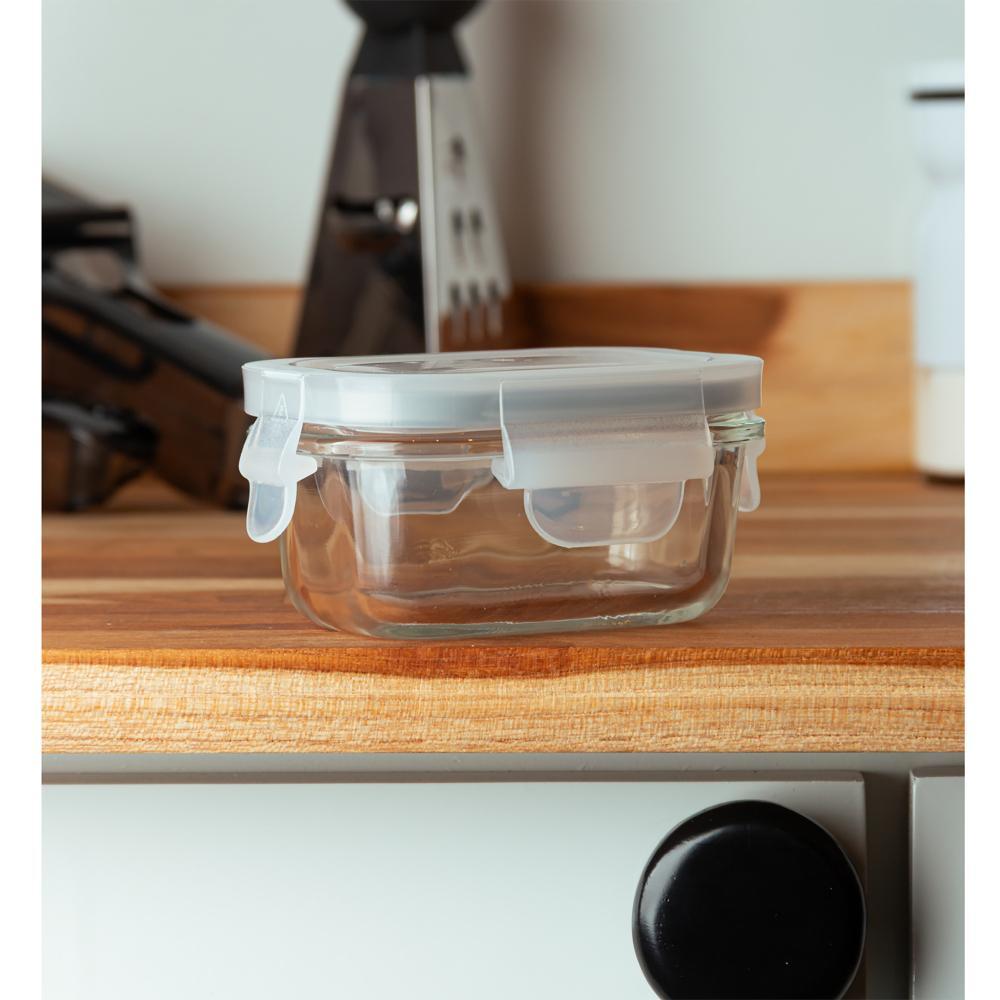 Pote Hermético com Tampa Retangular Lyor 120ml Vidro em Oferta na Shopee