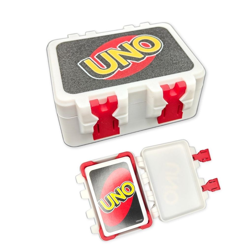 Deckbox Caixinha Organizadora Pra Guardar Cartas Uno Jogos