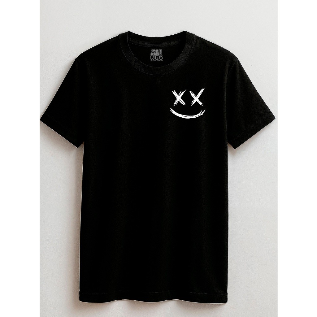 Camisa Eyes X Juvenil e Infantil 2 ao 16 anos Unissex
