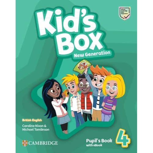 Kid's Box New Generation Level 4 Pupil's Book With Ebook British English de Caroline Nixon, Micha... 7814248