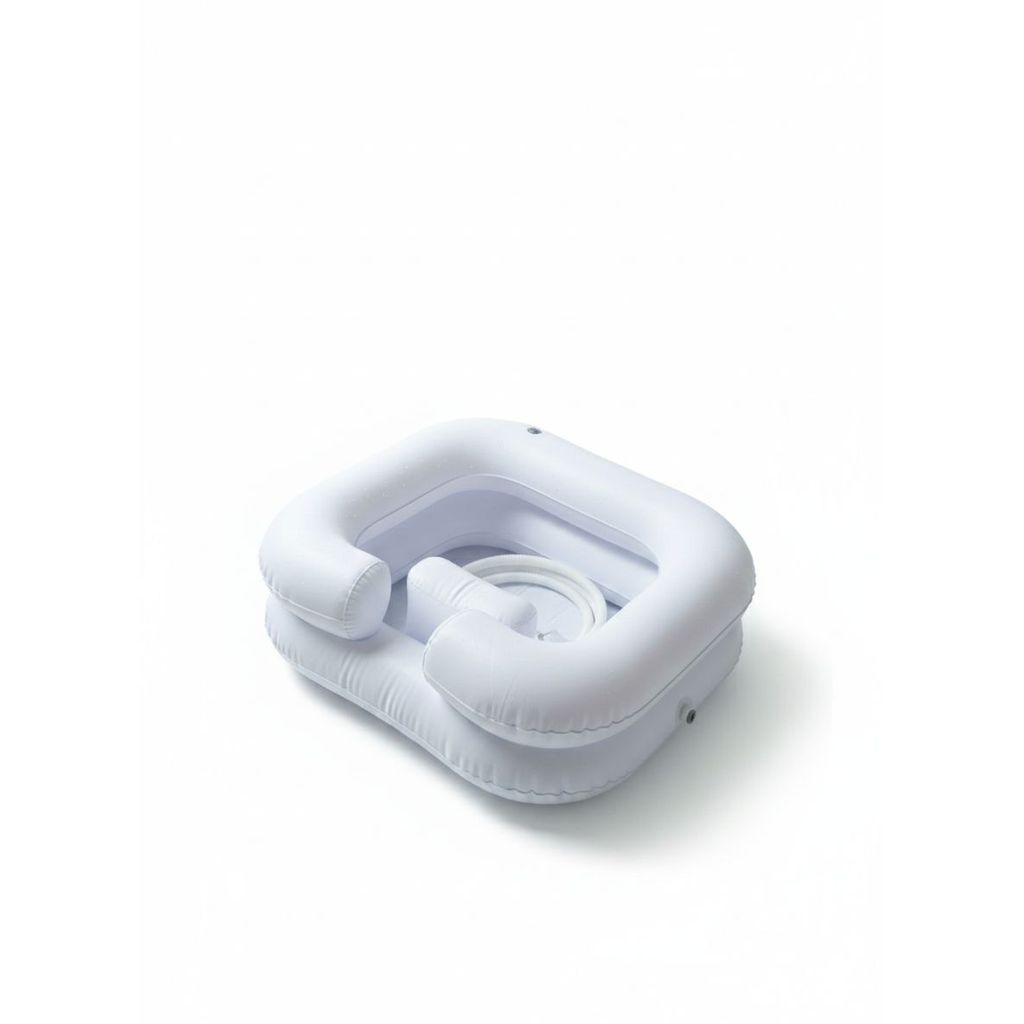 Lavatório Inflável Portátil com Mangueira de Drenagem em Oferta na Shopee
