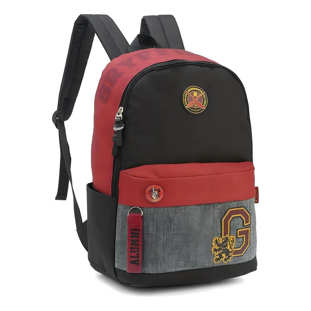 Mochila Costas Harry Potter Grifinória College Casual Escolar Luxcel