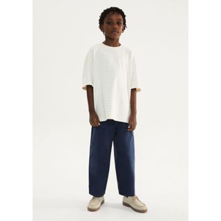 Camiseta Infantil Menino Fio Tinto Com Linho em Oferta na Shopee