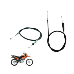 Cabo Acelerador + Cabo Embreagem Nxr Bros125 2003 Até 2005