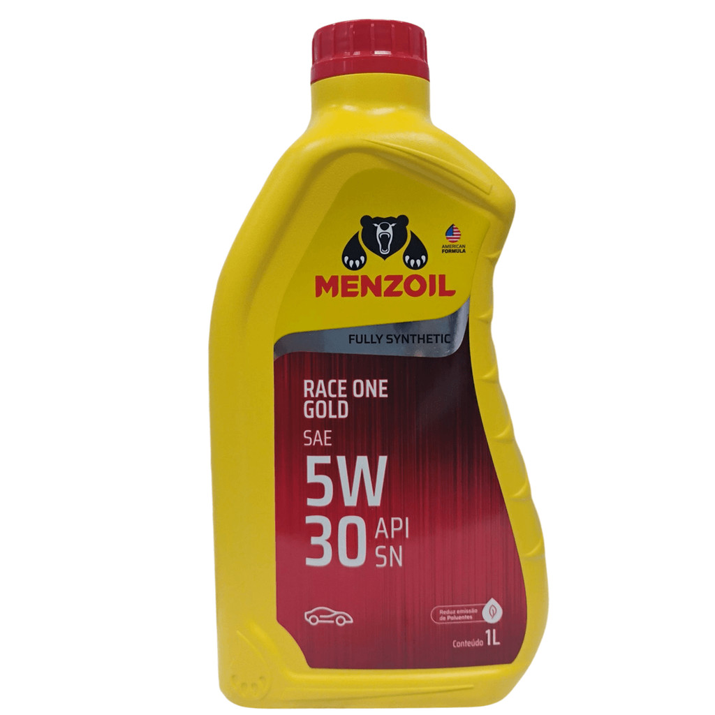 Óleo Sintetico para Motor Race One Gold SN 5W30 - 1L em Oferta na Shopee