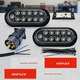 Kit Elétrico Carretinha Reboque Lanterna De Led A Prova De Água Carretinha de Jet em Oferta na Shopee