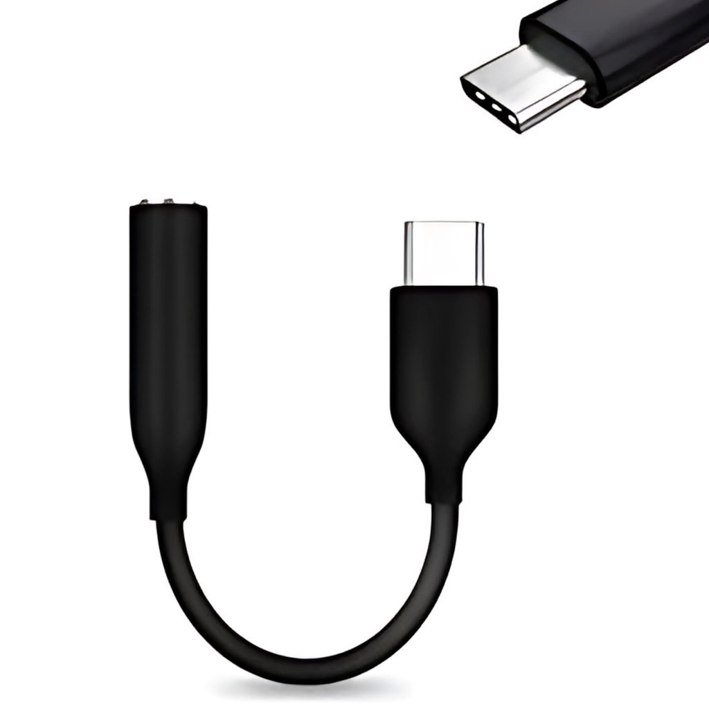 Cabo Adaptador Tipo C Usb-c Para Fone Ouvido P2 P3 3.5mm Premium Original