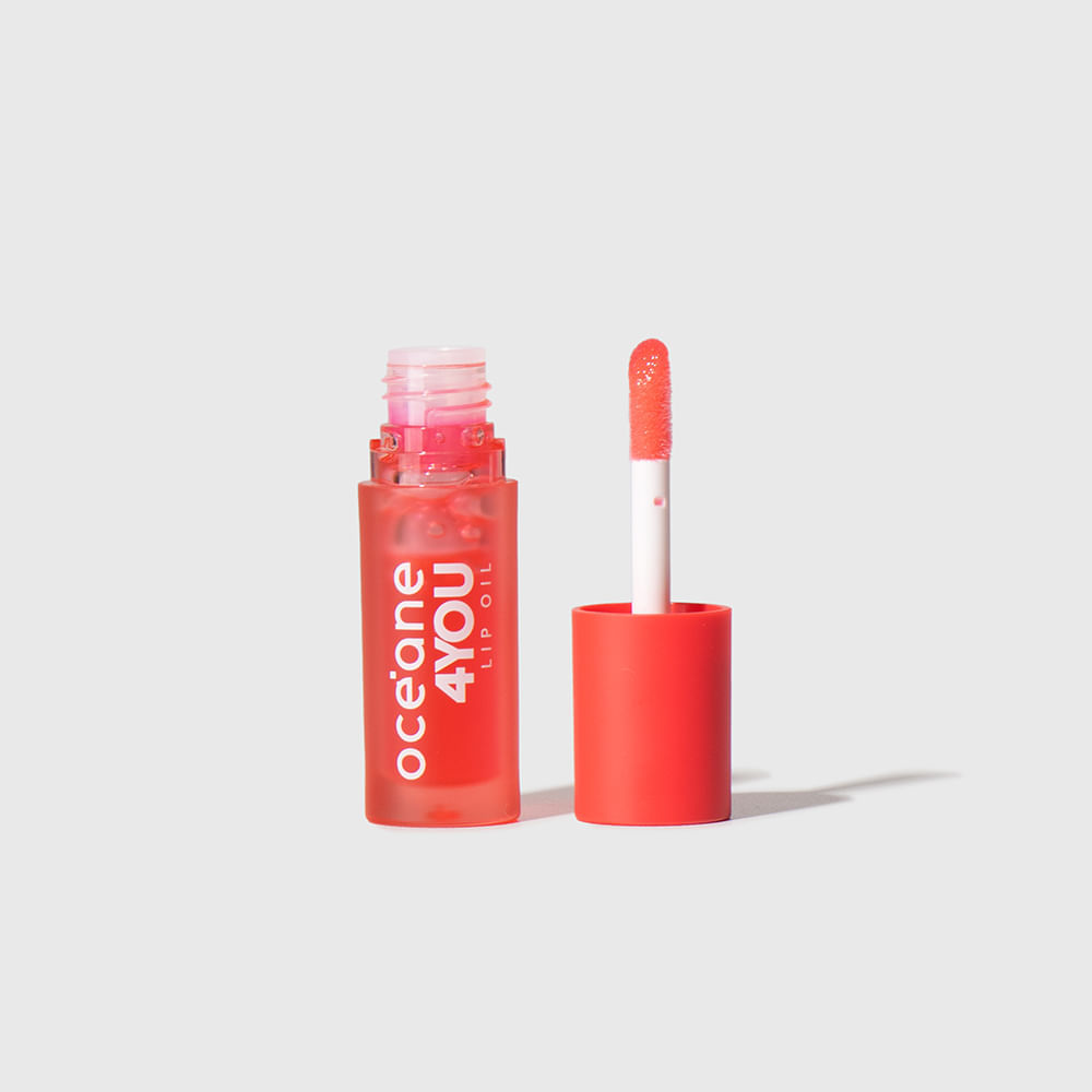 Mini Lip Oil Rosa Punch Océane 4you 1,8g em Oferta na Shopee