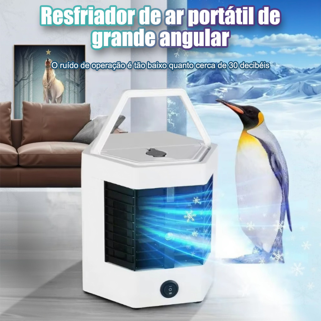 Mini Ar Condicionado Portátil Arctic Air Cooler/ Nexfan Ultra/ Arctic Air Ultra-Pro
