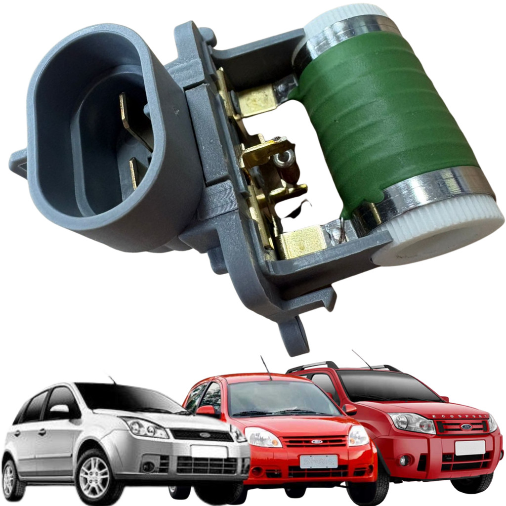 Resistência Ventoinha GAUSS para EcoSport Fiesta Ka 1.0 1.6 8V GE3001