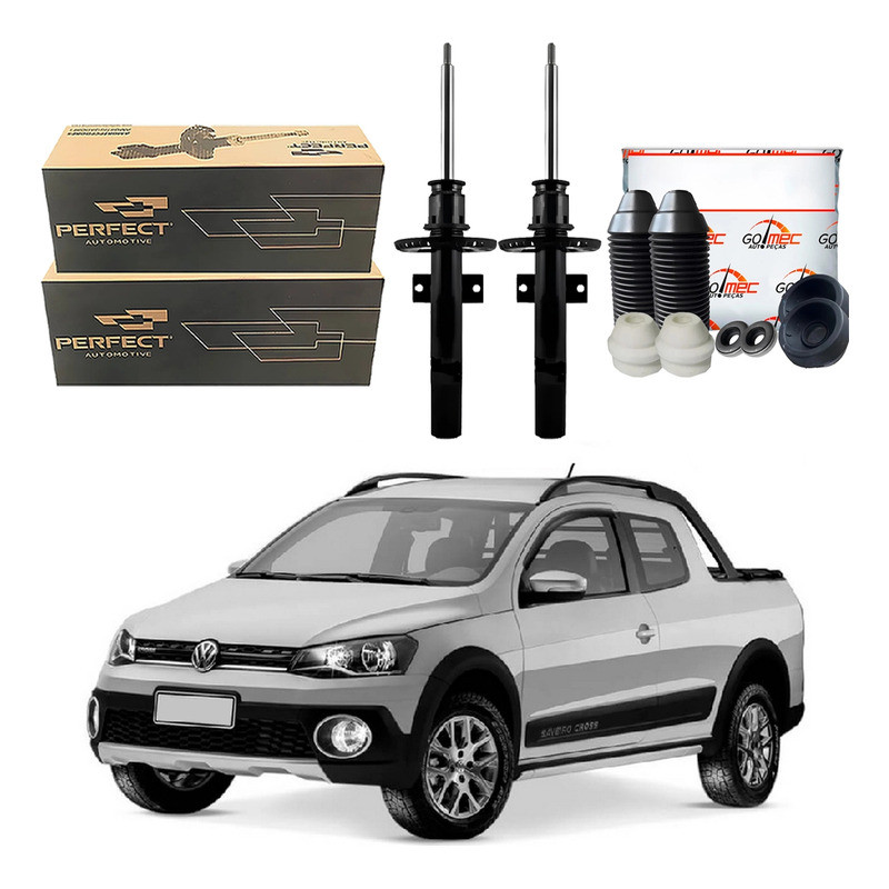 Kit Amortecedor Dianteiro Saveiro Cross G6 1.6 2013 A 2016