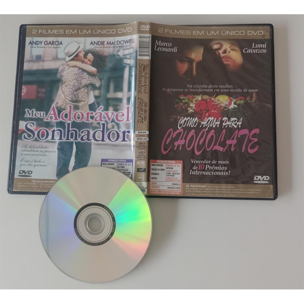 DVD COMO ÁGUA PARA CHOCOLATE / MEU ADORÁVEL SONHADOR editora