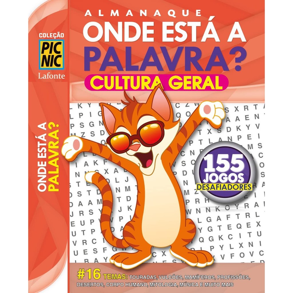 COLECAO PIC NIC - ONDE ESTA A PALAVRA - CULTURA EM GERAL em Oferta na Shopee