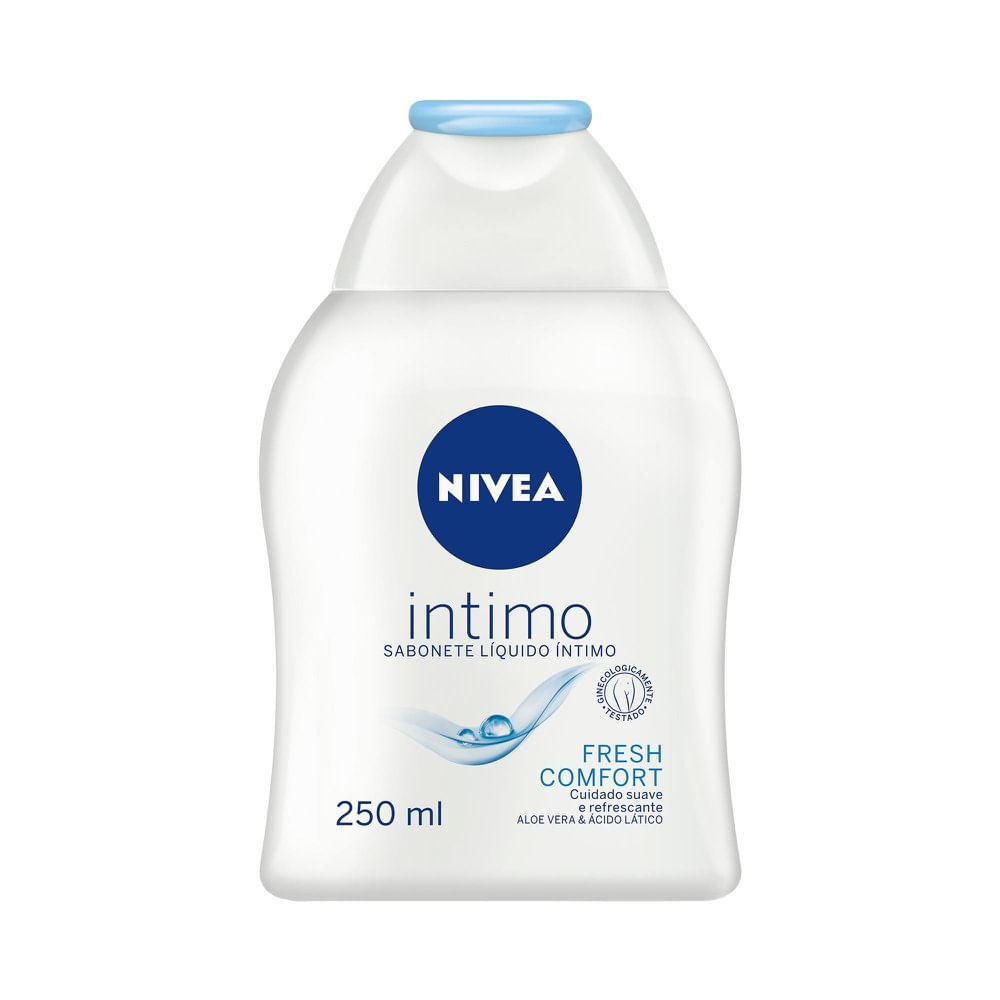 Sabonete Líquido Íntimo Nivea Fresh Comfort 250ml em Oferta na Shopee