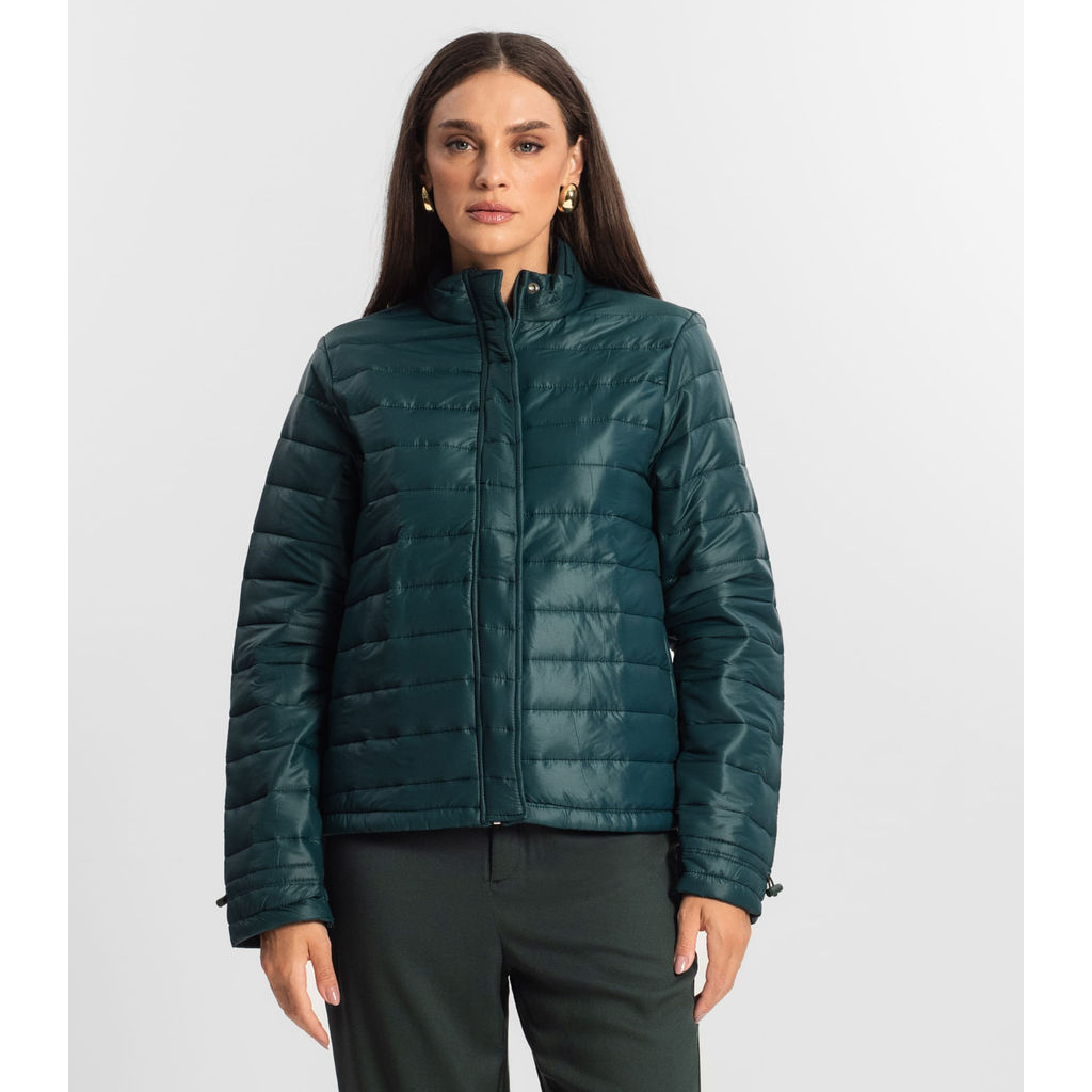 Jaqueta Feminina Microfibra Endless Verde