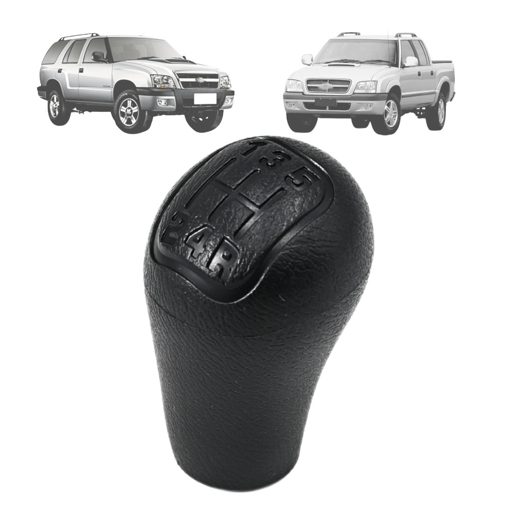 Bola De Câmbio Manopla S10 Blazer 2001 A 2011 Preto