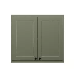 Armário Aéreo MDF Herval Viana, 2 Portas, Verde Hill, 80 Cm