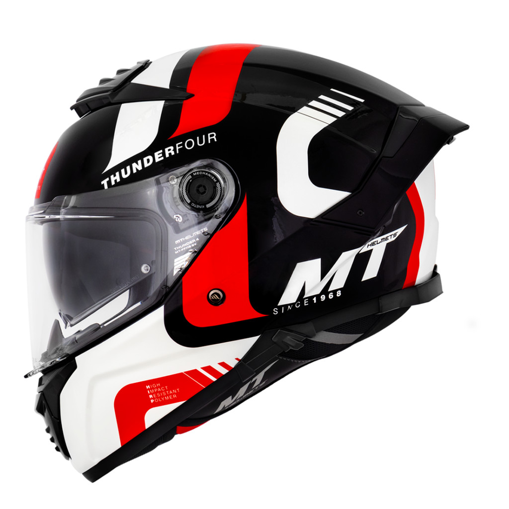 Capacete Moto MT Helmets Thunder 4 Sail B5 C/ Visor Solar
