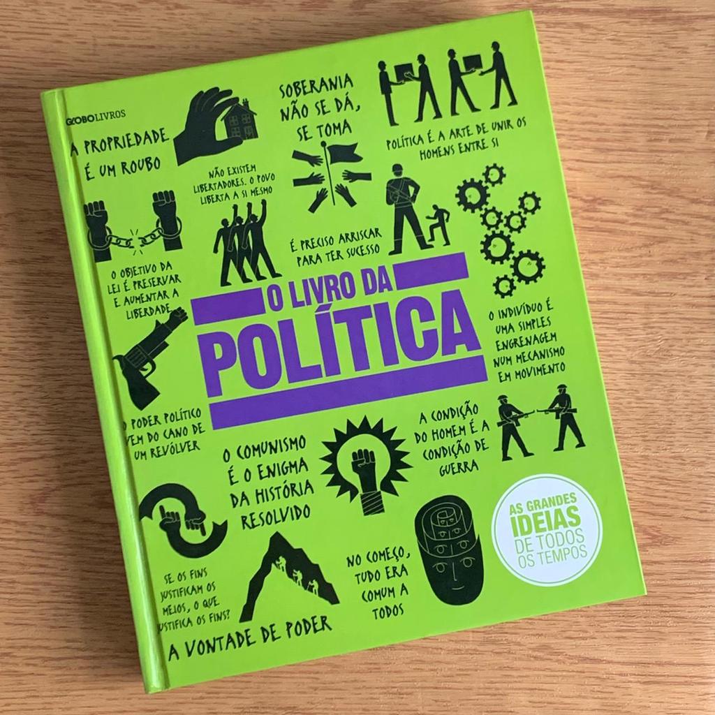 Livro O Livro da Política - ed Globo Livros