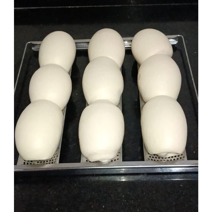 Assadeira Pão de Sal Esteira 35x35 Forno Caseiro 3 Tiras para Alumínio