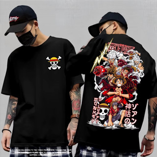 Camiseta de algodão 100% Luffy Gear 5 Melhor do One Piece em Oferta na Shopee