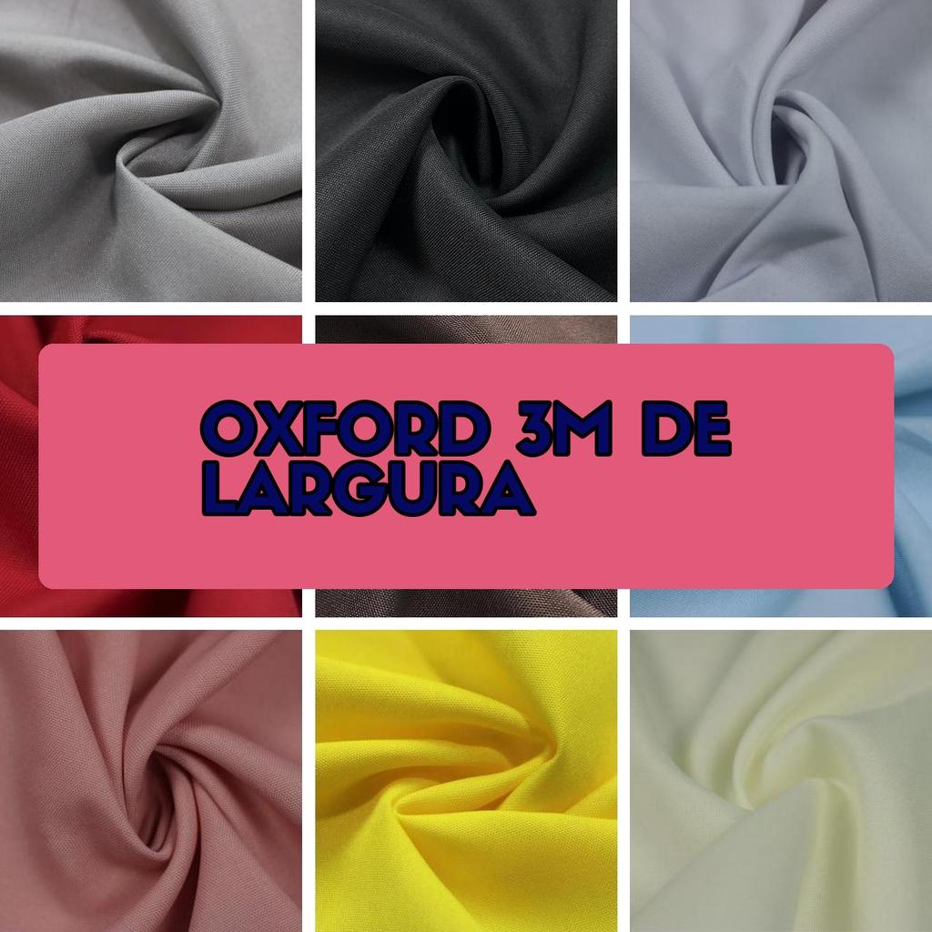 10 Metros Tecido Oxford 2,80 Metros Largura Liso